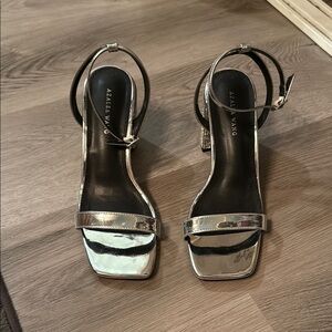 Azalea Wang Silver Heels